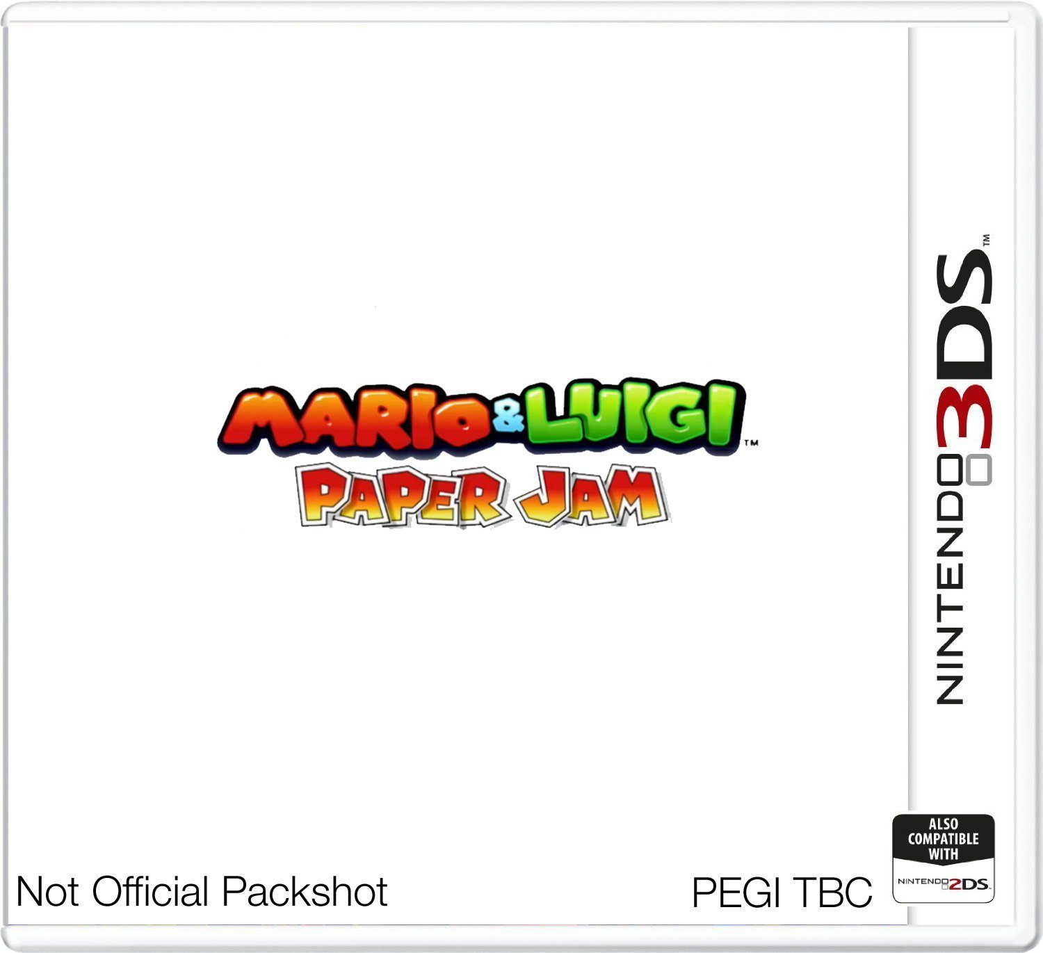 Mario Luigi Paper Jam Bros 3ds